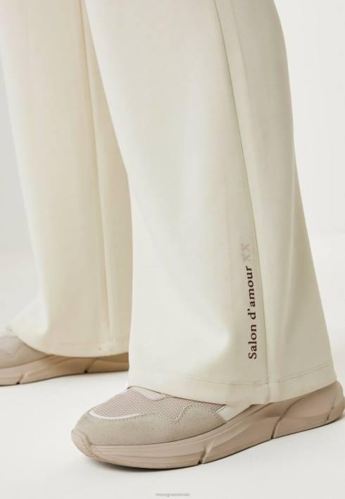 γυναίκες Mexx παντελόνι τζόκινγκ κατάλευκο μπεζ BR0F141