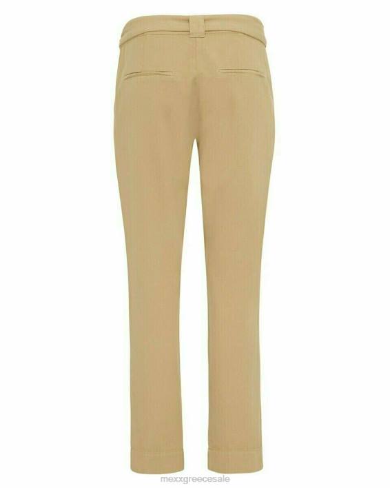 γυναίκες Mexx παντελόνι με μπεζ ζώνη χρυσός BR0F217