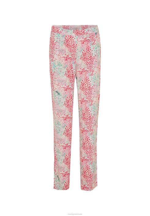 γυναίκες Mexx φαρδύ παντελόνι ροζ BR0F23