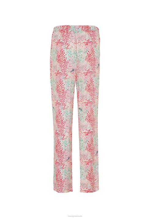 γυναίκες Mexx φαρδύ παντελόνι ροζ BR0F23