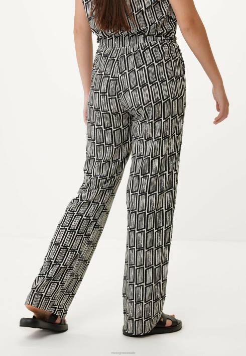 γυναίκες Mexx στάμπα παντελόνι σε ίσιο πόδι πολύχρωμο BR0F69