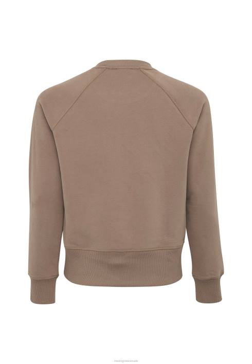 γυναίκες Mexx ρεγκλάν πουλόβερ μακριά μανίκια καφέ BR0F138