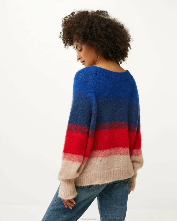 γυναίκες Mexx πλεκτό πουλόβερ σκούρο μπλε BR0F159