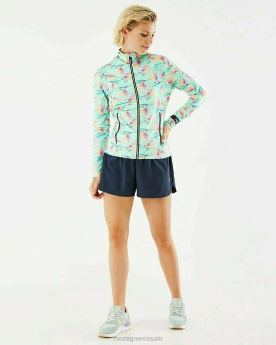 γυναίκες Mexx ζακέτα με φερμουάρ ελαφριά μέντα πράσινος BR0F209