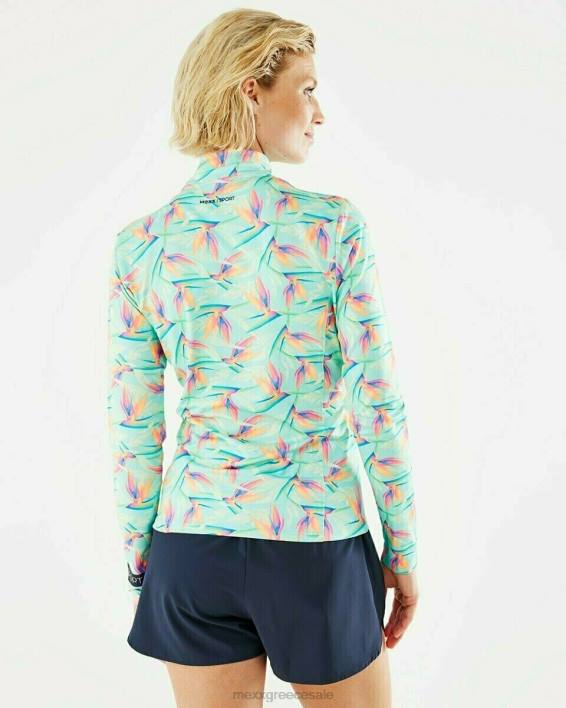 γυναίκες Mexx ζακέτα με φερμουάρ ελαφριά μέντα πράσινος BR0F209