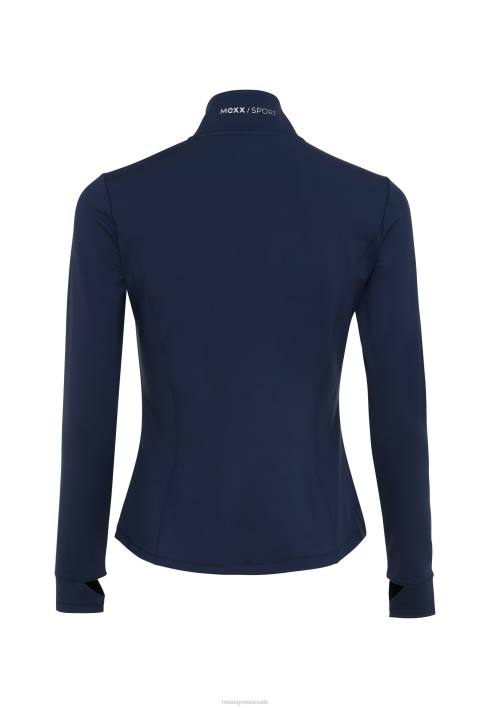 γυναίκες Mexx ζακέτα ναυτικό με φερμουάρ μπλε BR0F402