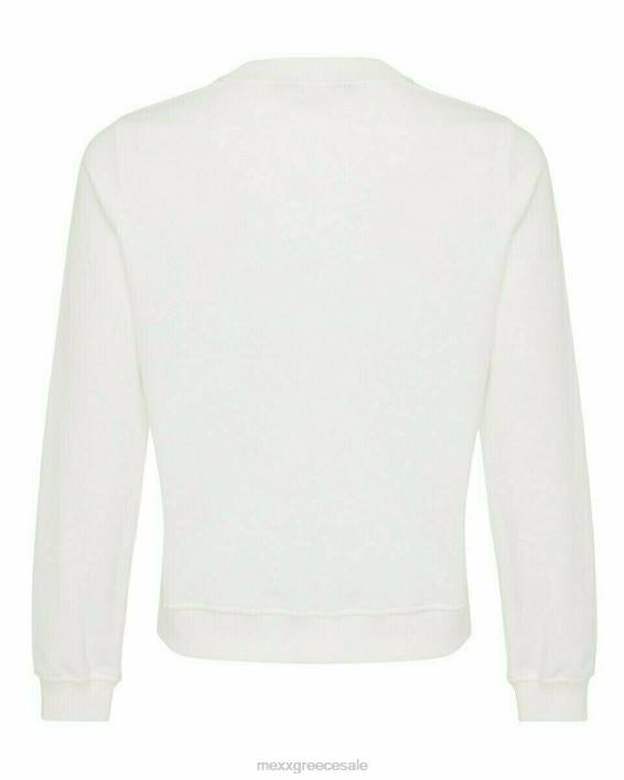 γυναίκες Mexx πουλόβερ με λαιμόκοψη σε λευκό άσπρο BR0F407