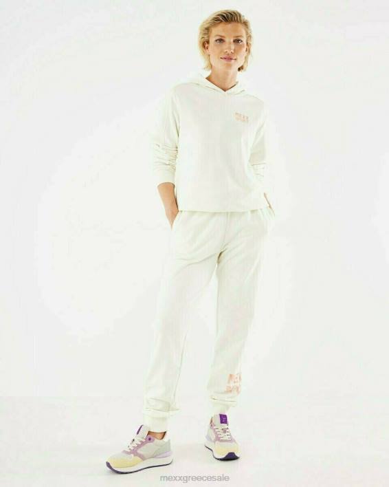 γυναίκες Mexx πουλόβερ με κουκούλα άσπρο BR0F411