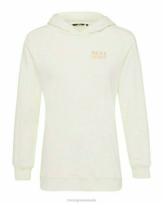 γυναίκες Mexx πουλόβερ με κουκούλα άσπρο BR0F411