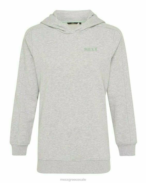 γυναίκες Mexx πουλόβερ με κουκούλα μάχη σώμα με σώμα γκρί BR0F413