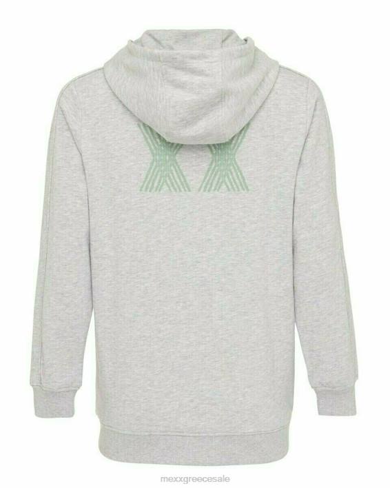 γυναίκες Mexx πουλόβερ με κουκούλα μάχη σώμα με σώμα γκρί BR0F413