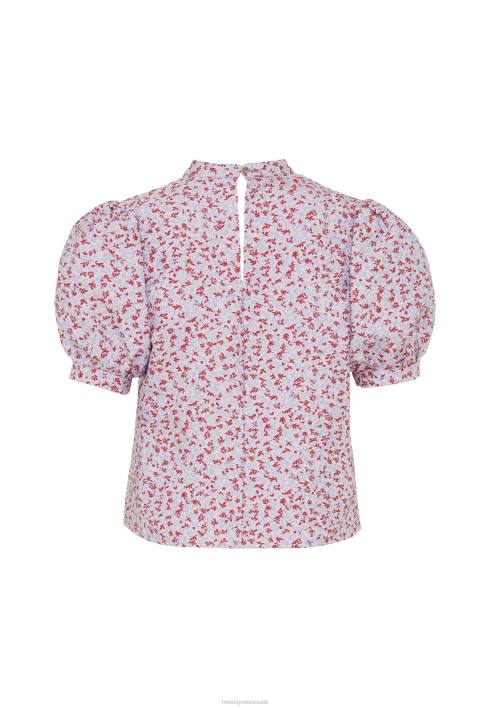 γυναίκες Mexx ροζ τοπ ζακάρ πολύχρωμο BR0F13