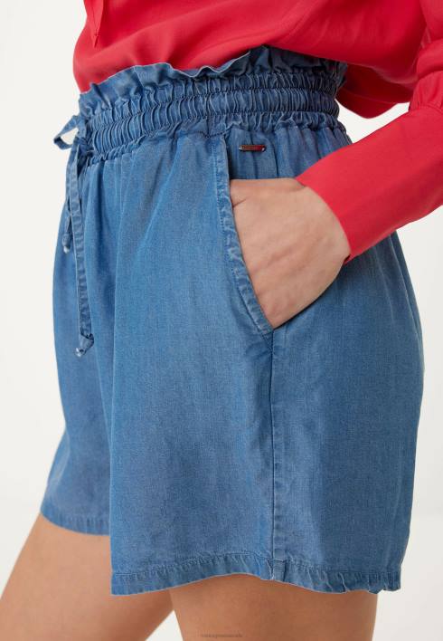 γυναίκες Mexx τζιν σορτς μεσαίο μπλε BR0F130