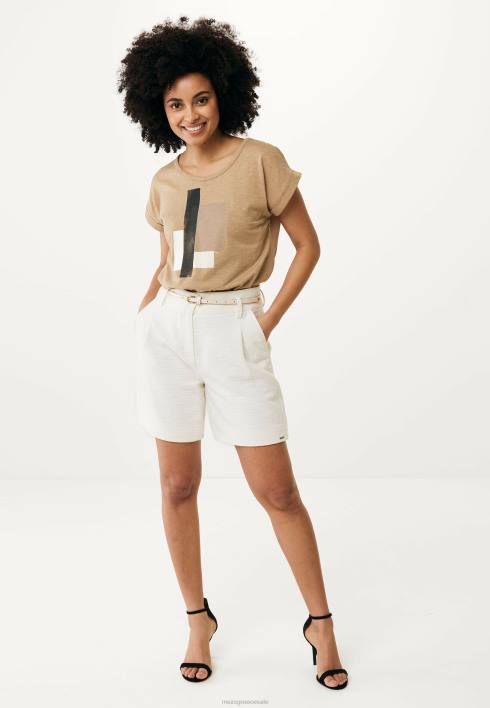 γυναίκες Mexx κρέμα σορτς μπεζ BR0F46