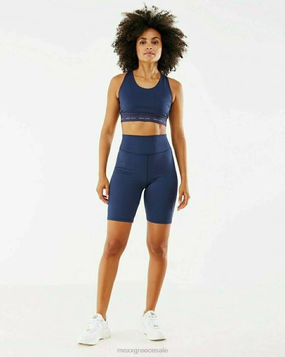 γυναίκες Mexx ψηλόμεσο bikershort navy μπλε BR0F210