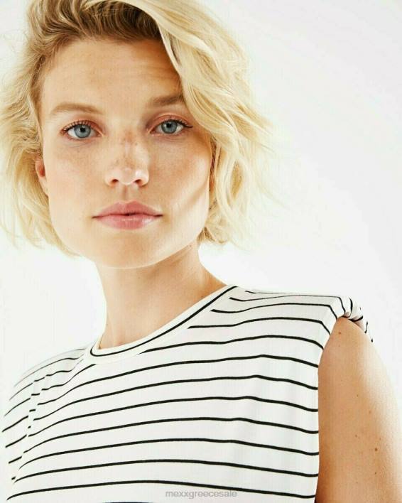 γυναίκες Mexx ριγέ τοπ μπλε άσπρο BR0F188