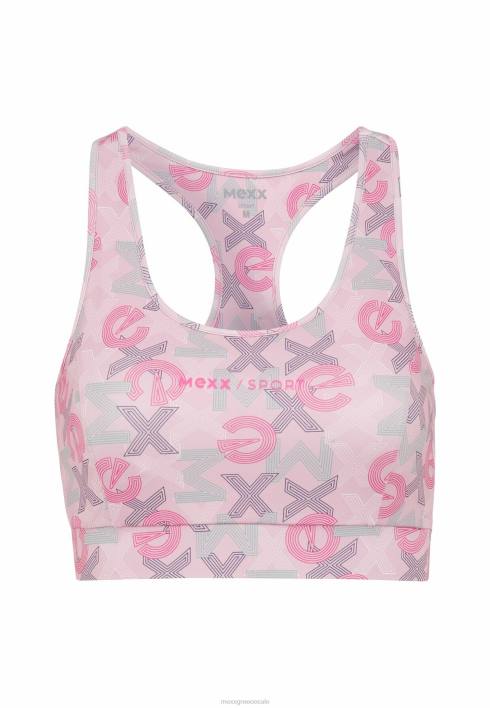 γυναίκες Mexx αθλητικό σουτιέν φως ροζ BR0F401