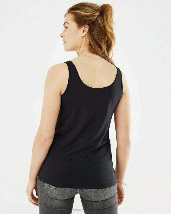 γυναίκες Mexx roos tanktop μαύρο schwarz BR0F182