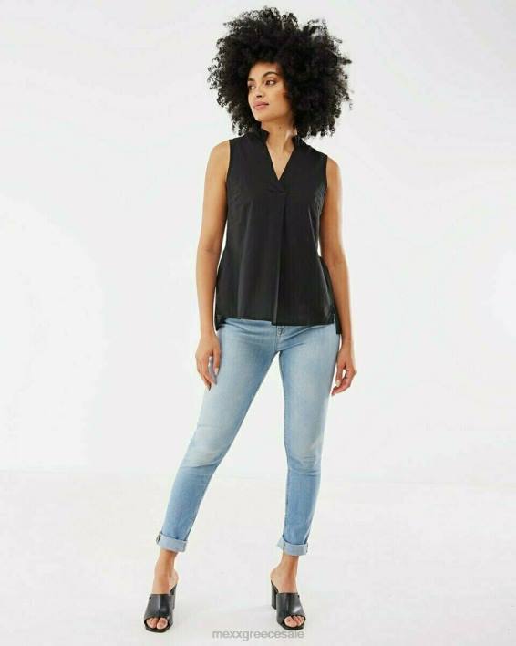 γυναίκες Mexx Ανδρέα ψηλόμεσο τζιν μπλε BR0F196