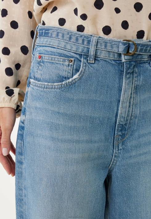 γυναίκες Mexx ψηλόμεση μαμά τζιν κορώνα χλωρίνη μπλε BR0F21