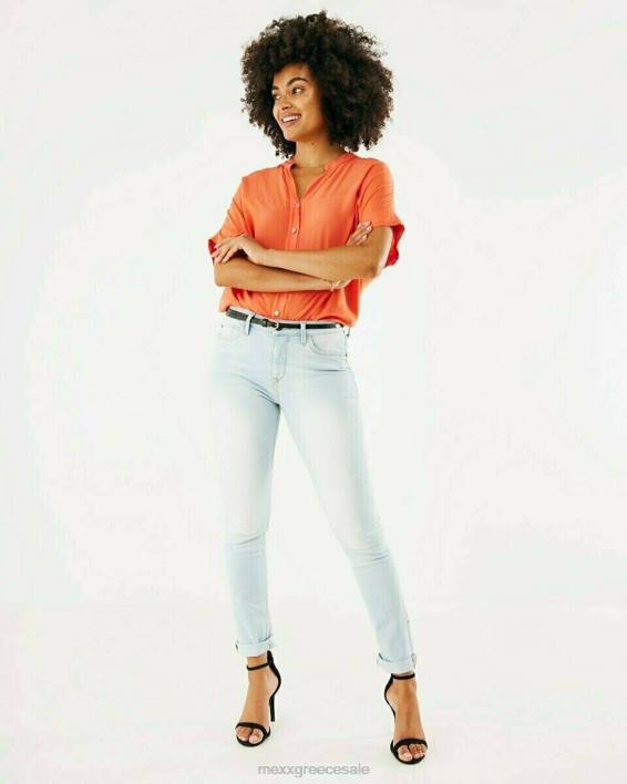 γυναίκες Mexx Jenna τζιν στη μέση της μέσης ουρανός μπλε BR0F197