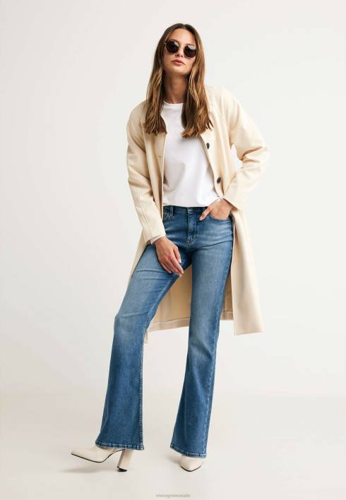 γυναίκες Mexx evy ψηλόμεσο τζιν μπλε BR0F104