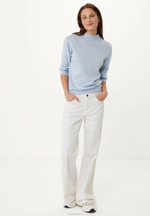 γυναίκες Mexx kim ψηλόμεσο τζιν σε λευκό μπεζ BR0F60