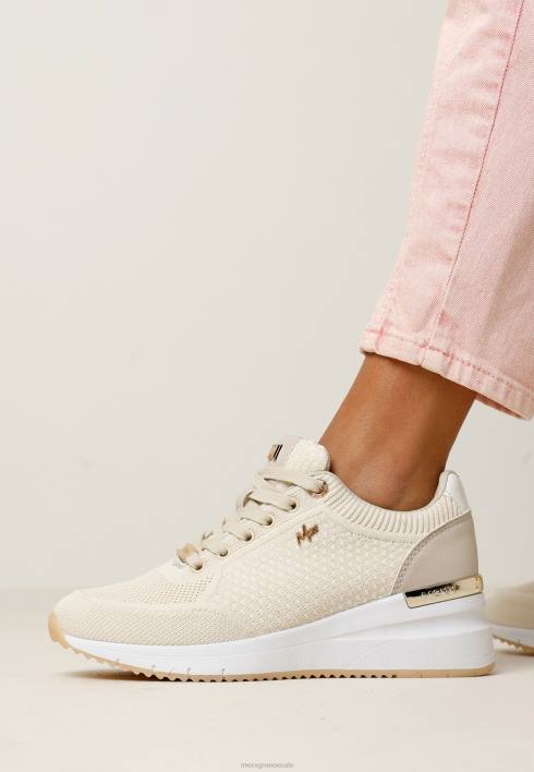 γυναίκες Mexx sneaker γυάλινη άμμος μπεζ BR0F317