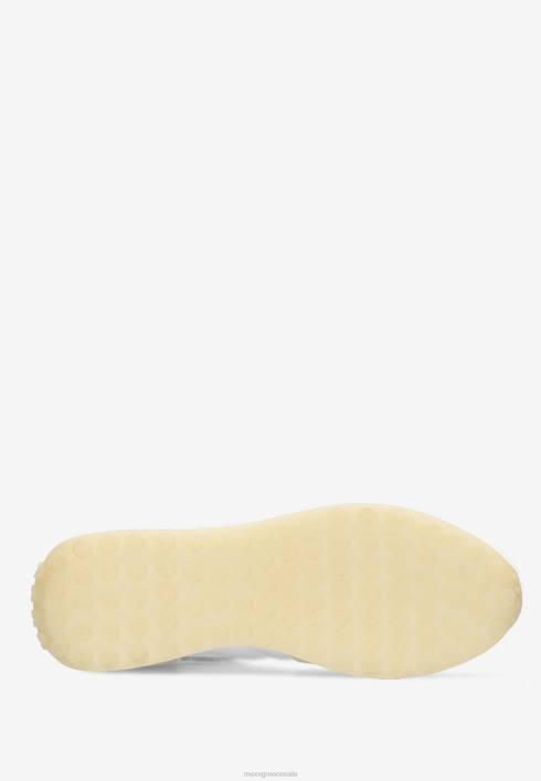 γυναίκες Mexx sneaker Ιουνίου από λευκό/άμμο μπεζ BR0F319