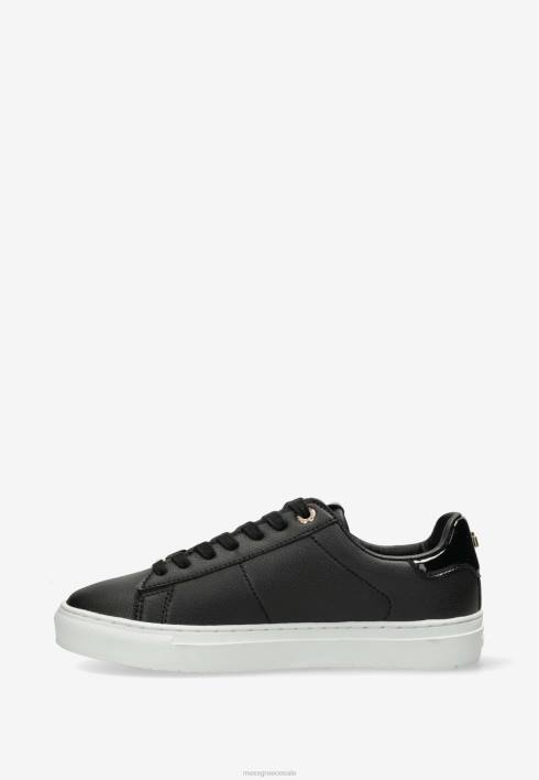 γυναίκες Mexx sneaker crista love μαύρο schwarz BR0F298