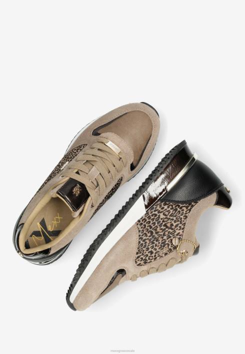 γυναίκες Mexx sneaker fleur τεφρόχρουν χρώμα BR0F360