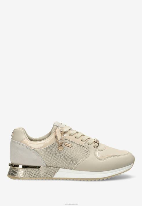 γυναίκες Mexx sneaker fleur sand μπεζ BR0F329