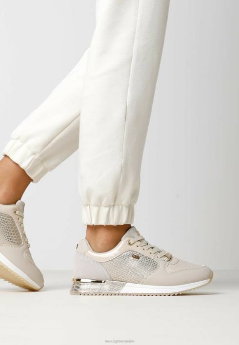 γυναίκες Mexx sneaker fleur sand μπεζ BR0F329