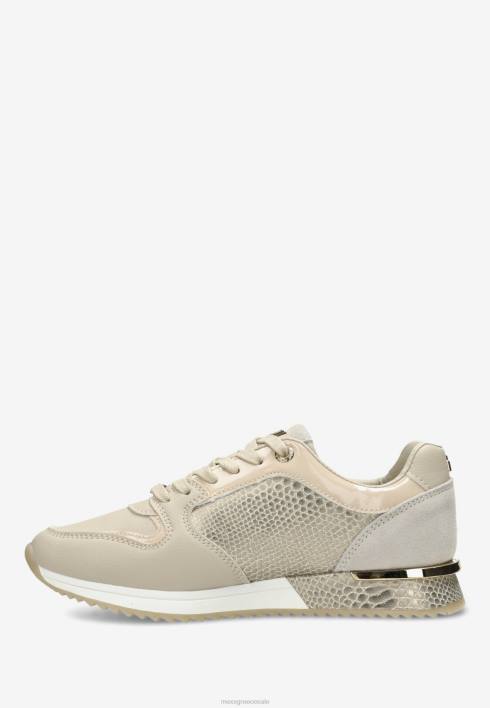 γυναίκες Mexx sneaker fleur sand μπεζ BR0F329