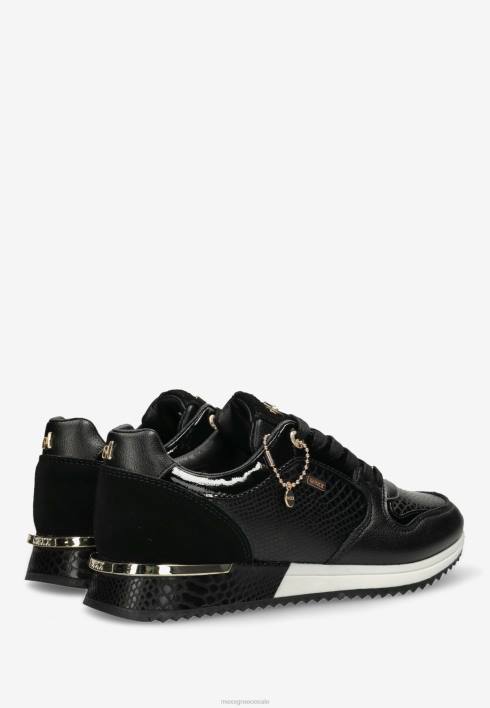 γυναίκες Mexx sneaker fleur μαύρο schwarz BR0F272