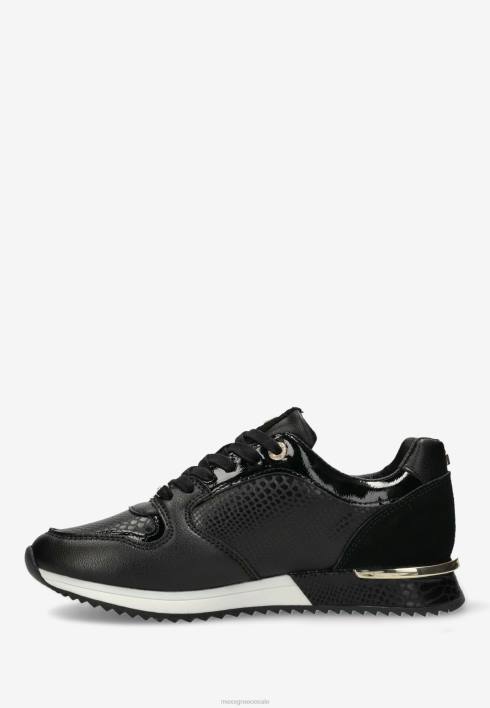 γυναίκες Mexx sneaker fleur μαύρο schwarz BR0F272