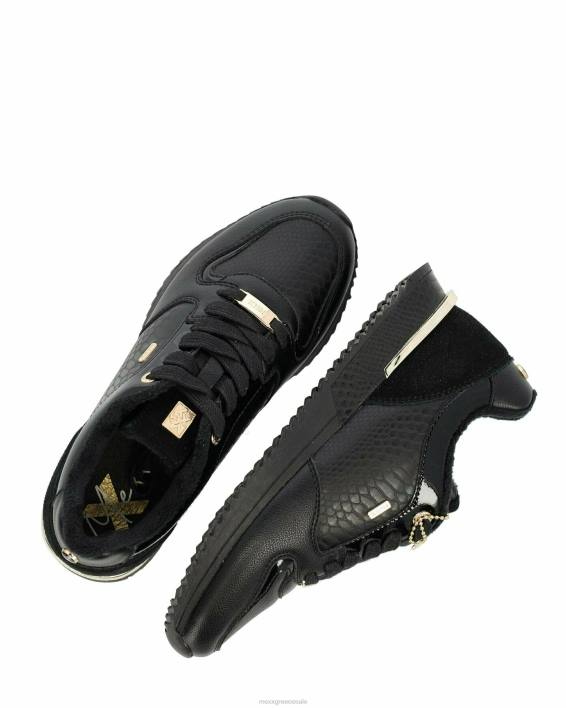 γυναίκες Mexx sneaker fleur μαύρο schwarz BR0F362