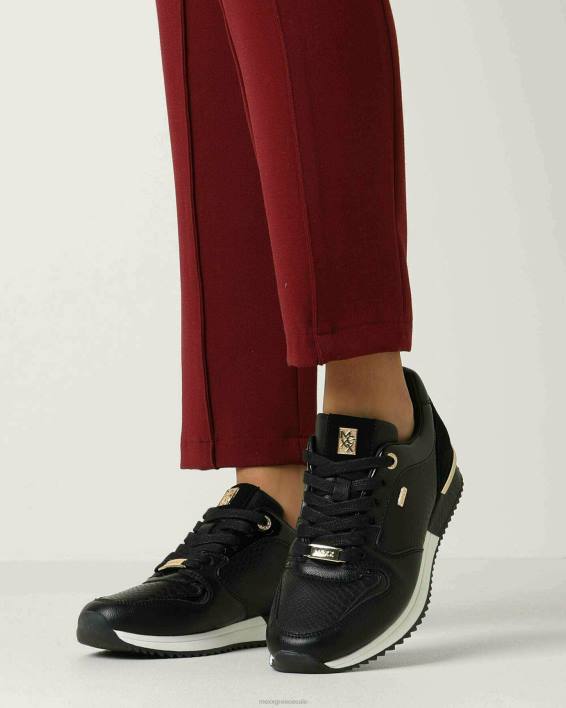 γυναίκες Mexx sneaker fleur μαύρο schwarz BR0F368