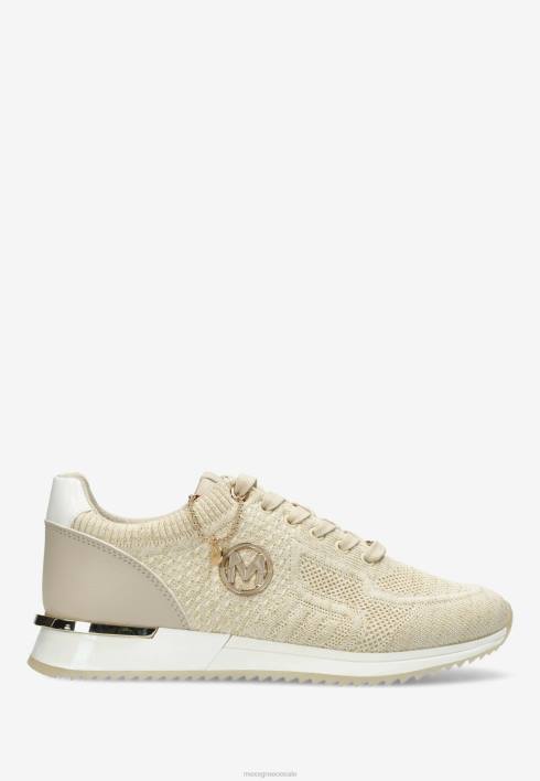 γυναίκες Mexx sneaker gitte glitter sand χρυσός BR0F242
