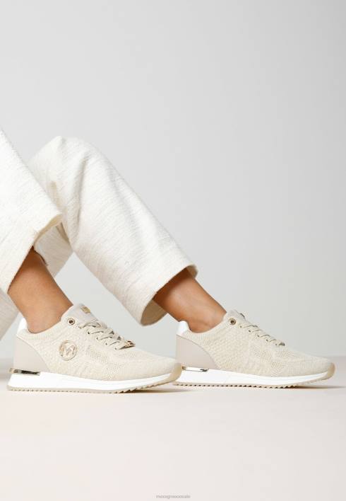 γυναίκες Mexx sneaker gitte glitter sand χρυσός BR0F242