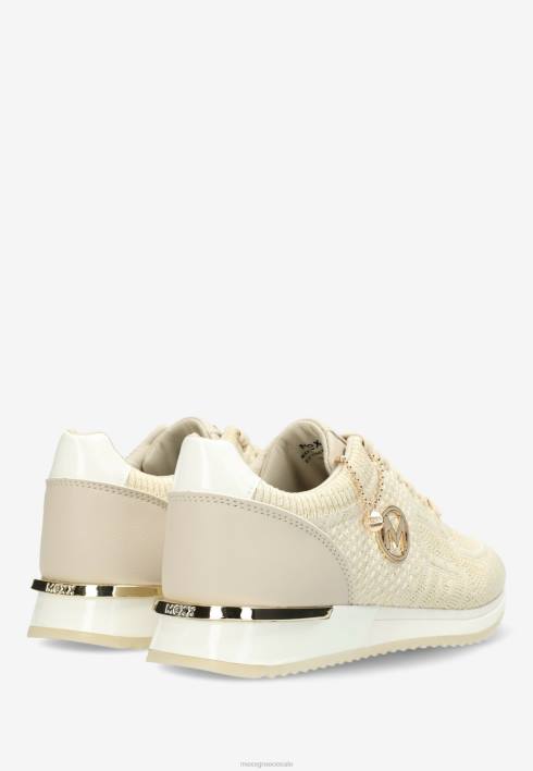 γυναίκες Mexx sneaker gitte glitter sand χρυσός BR0F242