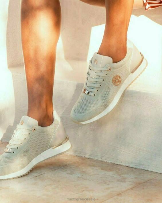 γυναίκες Mexx sneaker gitte glitter sand μπεζ BR0F246