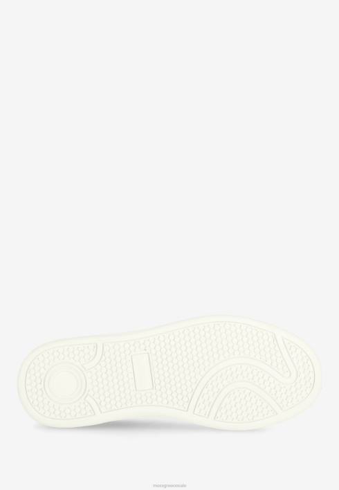 γυναίκες Mexx sneaker glib λευκό πορτοκάλι BR0F353