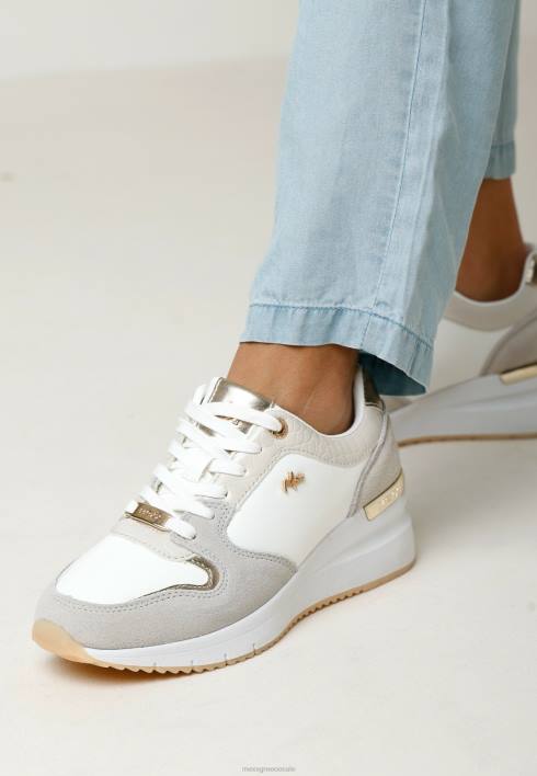 γυναίκες Mexx sneaker hena μπεζ άσπρο BR0F230