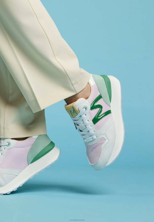 γυναίκες Mexx sneaker juju λευκό πράσινος BR0F229