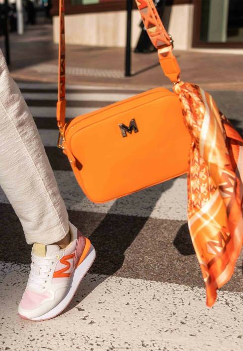 γυναίκες Mexx sneaker juju λευκό/ροζ πορτοκάλι BR0F231