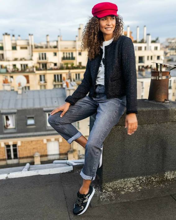 γυναίκες Mexx sneaker juju- spark black/gold schwarz BR0F348