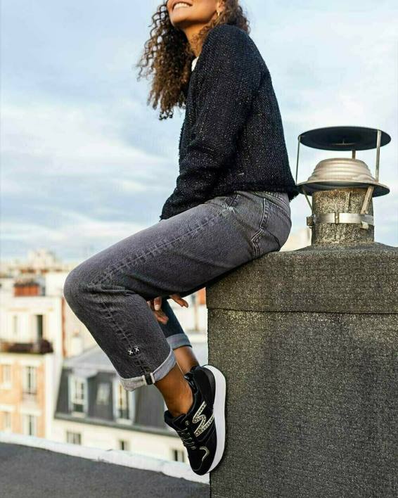 γυναίκες Mexx sneaker juju- spark black/gold schwarz BR0F348