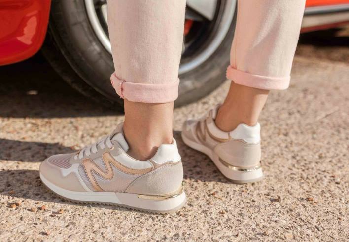 γυναίκες Mexx sneaker kate rosegold χρυσός BR0F310