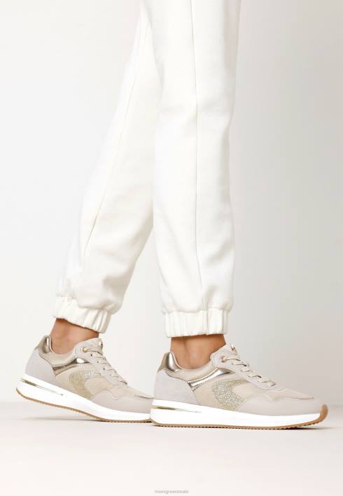 γυναίκες Mexx sneaker lavana sand χρυσός BR0F337